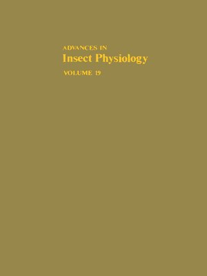 cover image of Advances in Insect Physiology